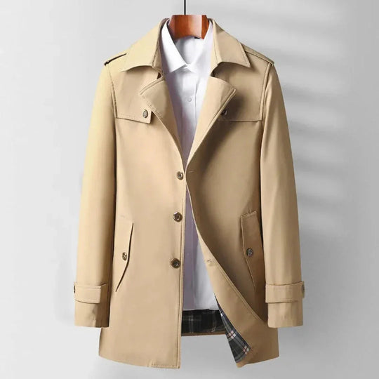 Klassischer Mid-Length Trenchcoat