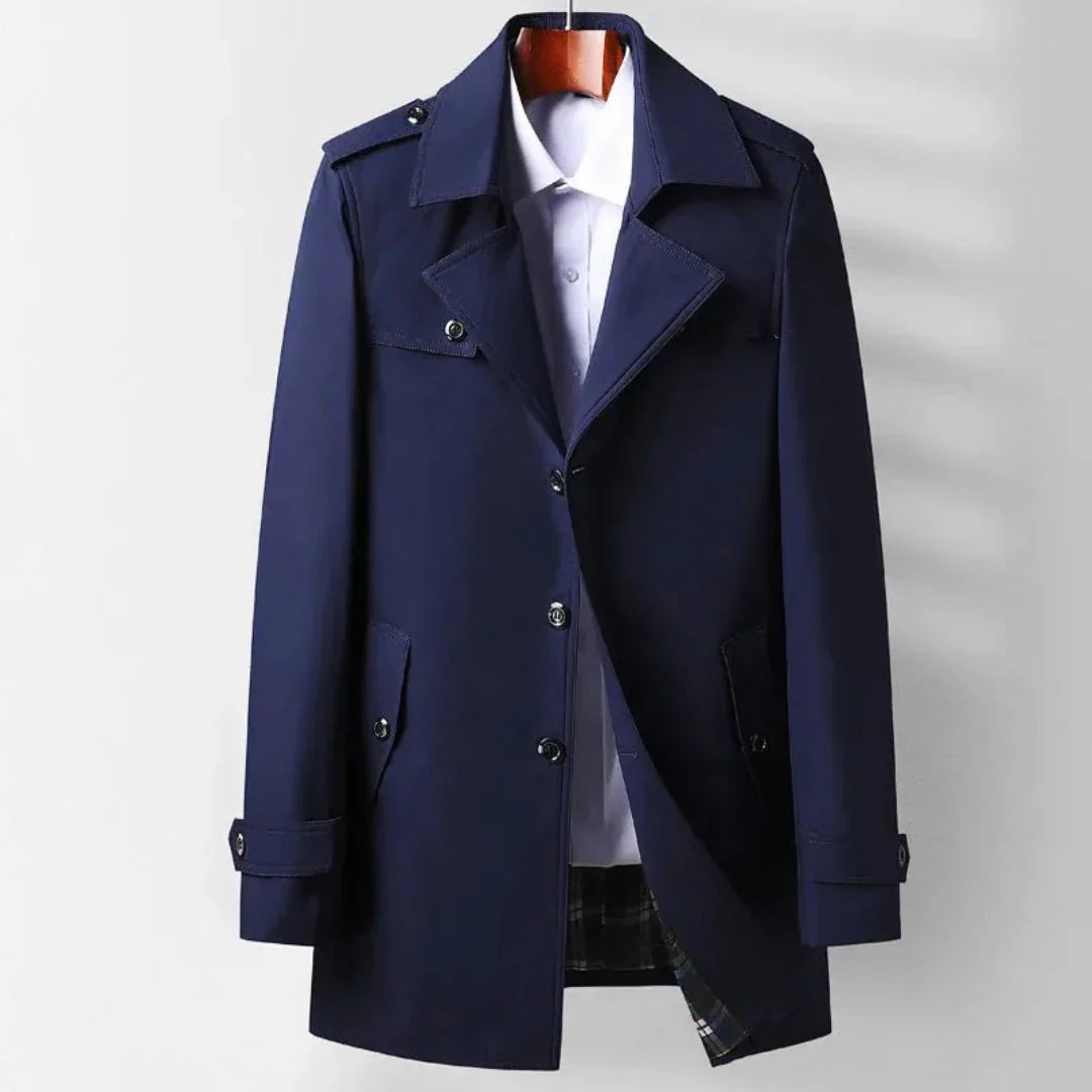 Klassischer Mid-Length Trenchcoat