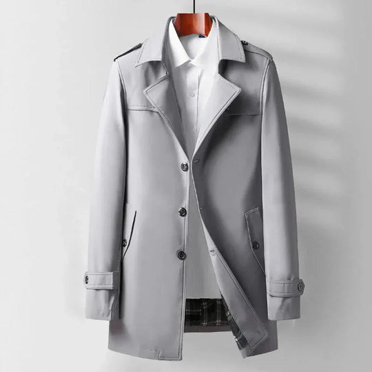 Klassischer Mid-Length Trenchcoat