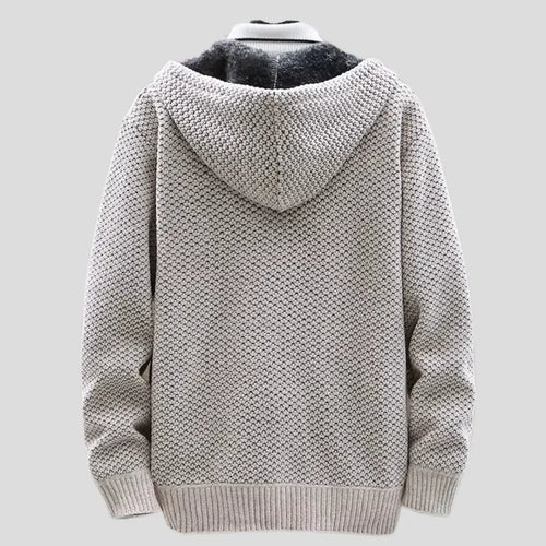 Strickfleece Zip Hoodie