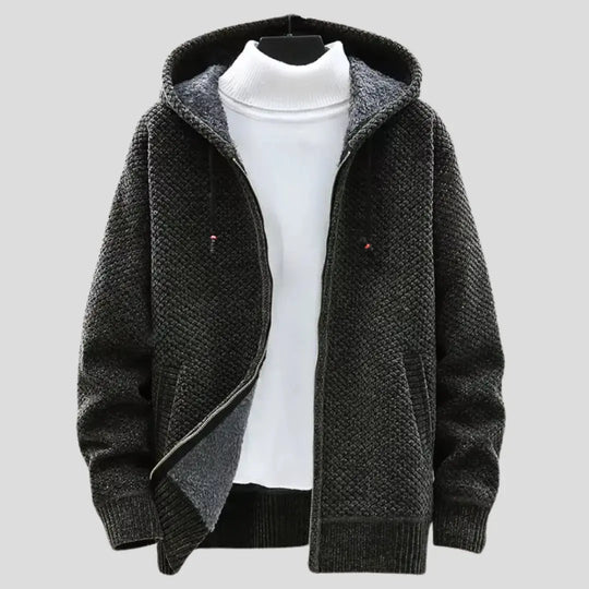 Strickfleece Zip Hoodie