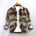 Aztekenjacke im Hemdenstil