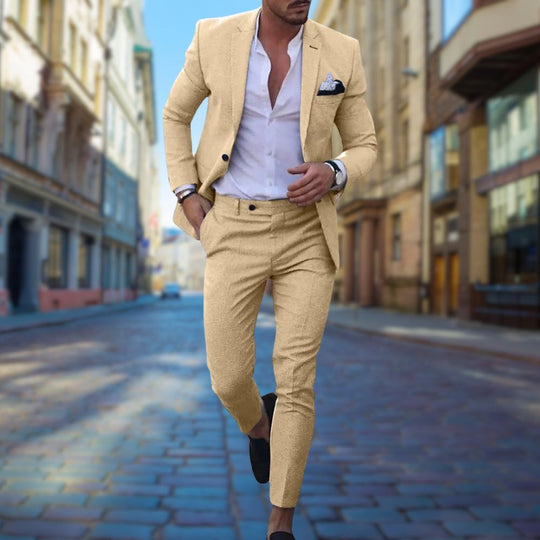 Slim Fit Herrenanzug