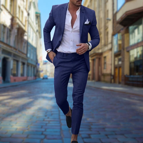 Slim Fit Herrenanzug