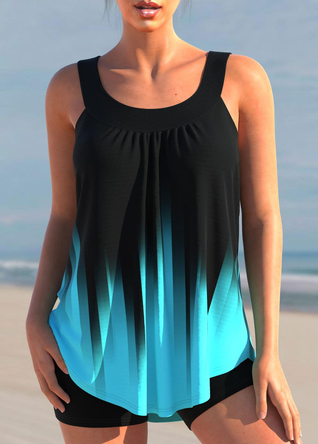 Stilvoll und Bequem mit Unserem Tankini Satz