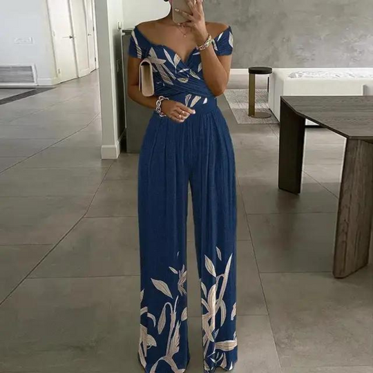 Eleganter Off-Shoulder-Jumpsuit
