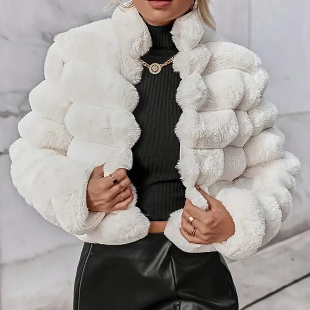 Shopnory | Eleganter Winterpelzmantel für Damen