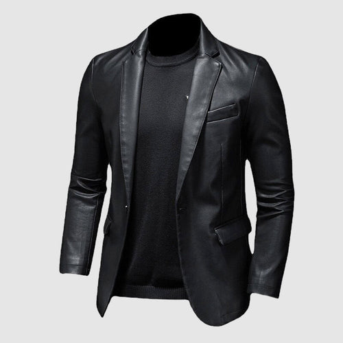 Elegante Lederjacke