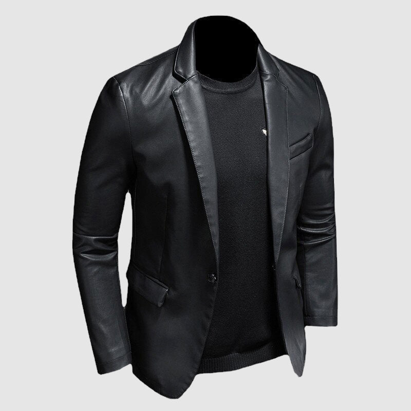 Elegante Lederjacke