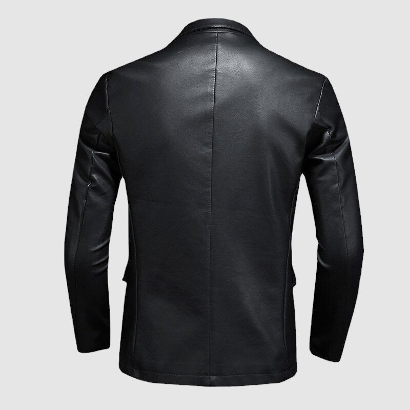 Elegante Lederjacke