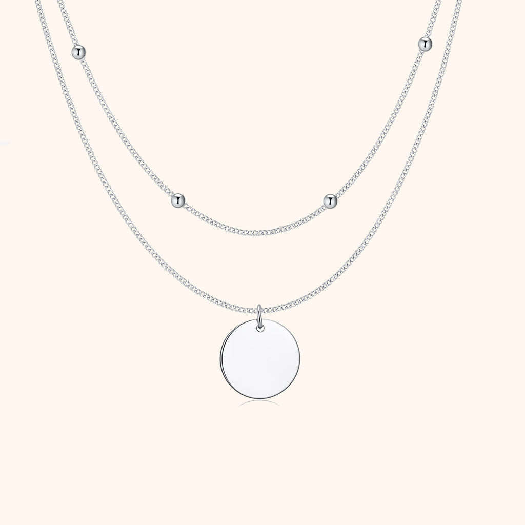Doppel-Medaillonkette - Amélie | Shop Nory