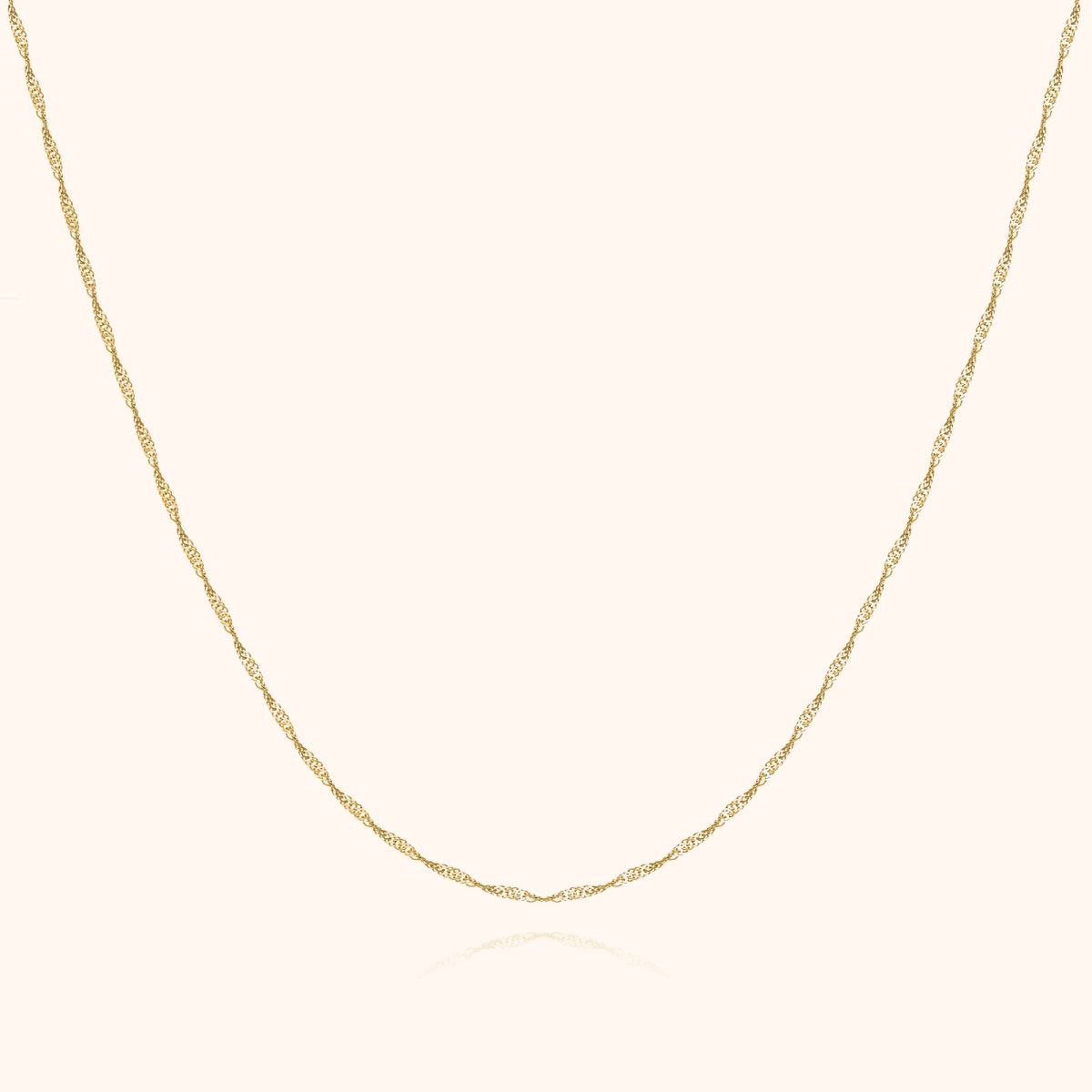 Wellenförmige Halskette - Aurélie | Shop Nory