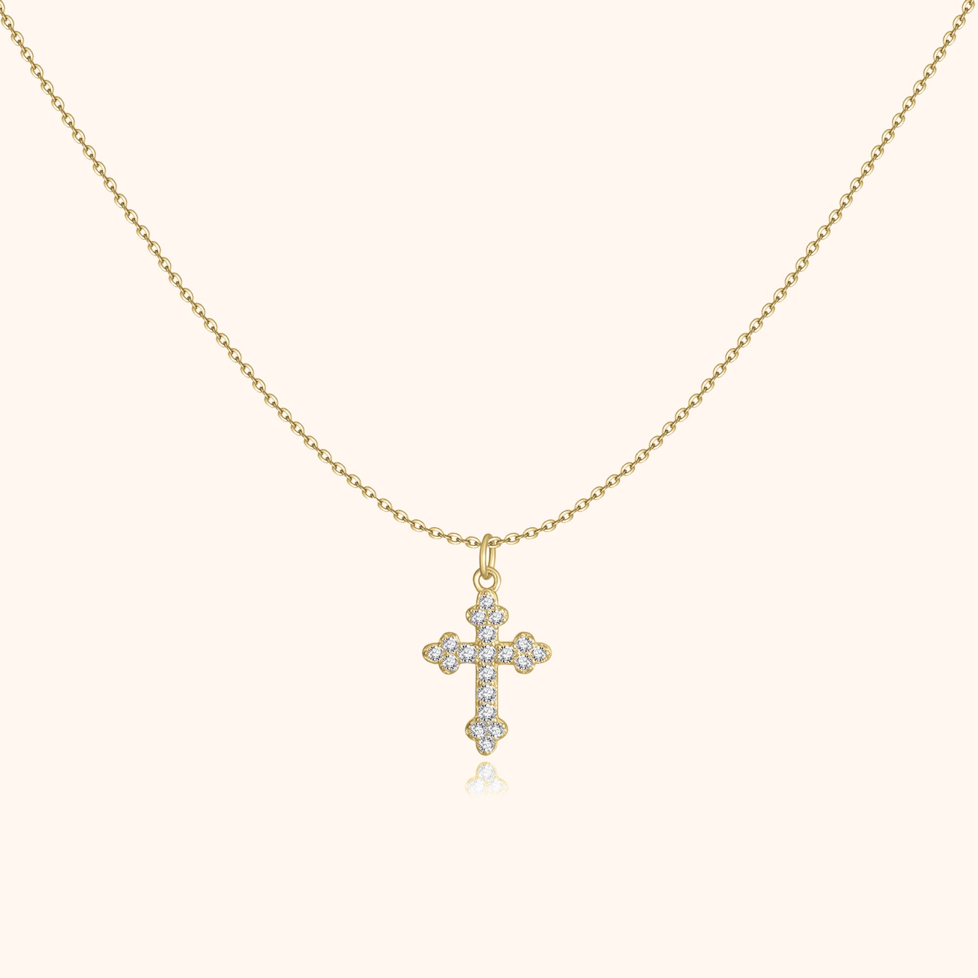 Stilvolle Kreuz-Halskette | Shop Nory