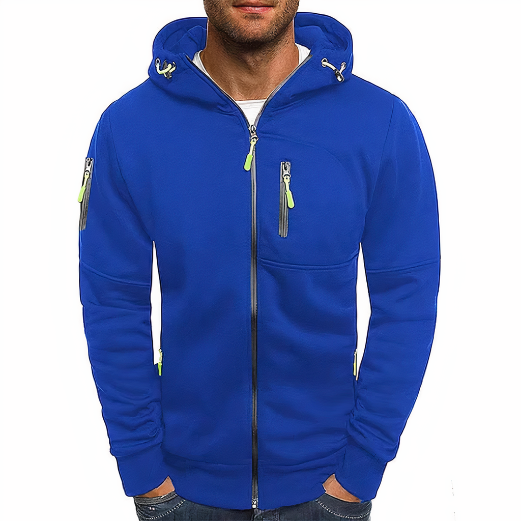 ShopNory Nathan Herren-Kapuzenjacke mit Reißverschluss