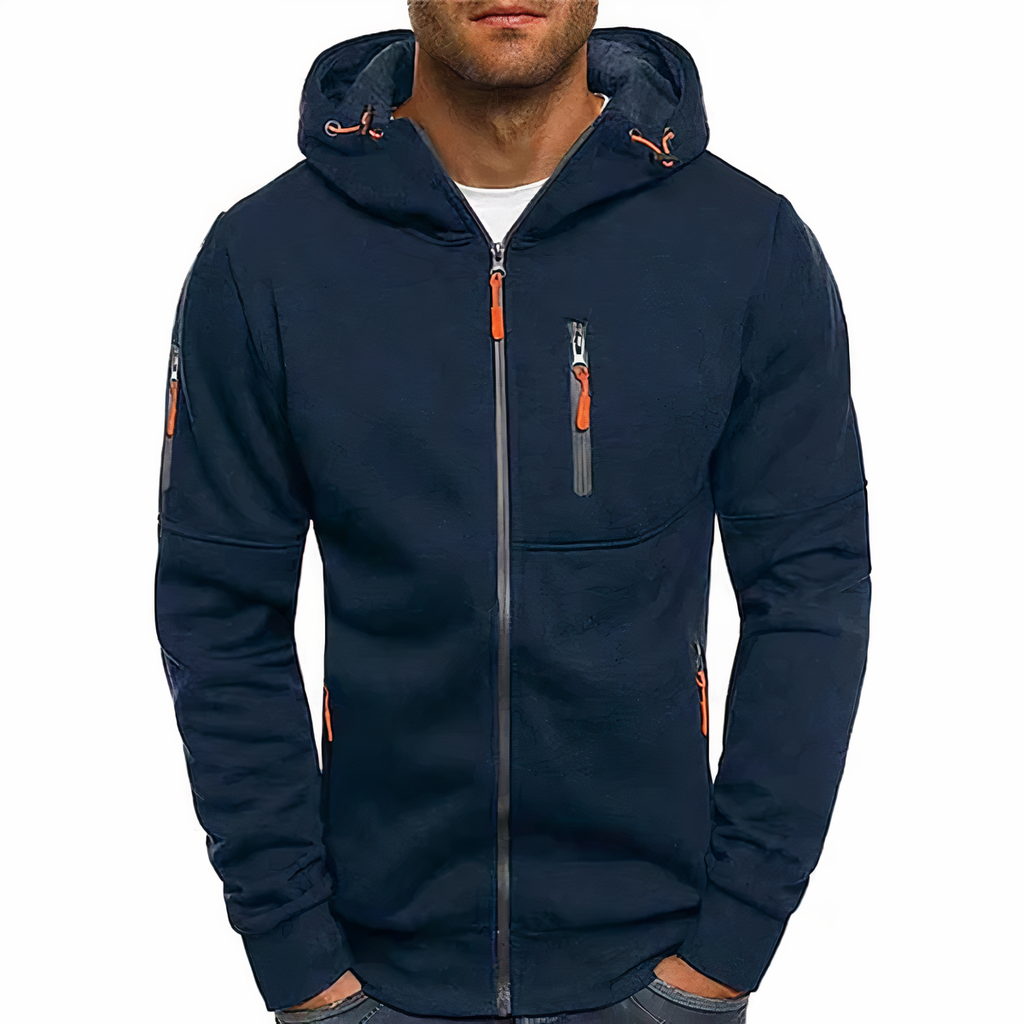 ShopNory Nathan Herren-Kapuzenjacke mit Reißverschluss