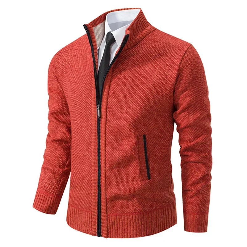 Stilvoll und Warmer Strickpullover für Männer