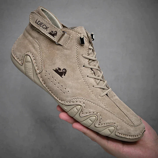 Ultra-Bequemer Rutschfester Barfußschuh Aus Echtleder (Unisex)