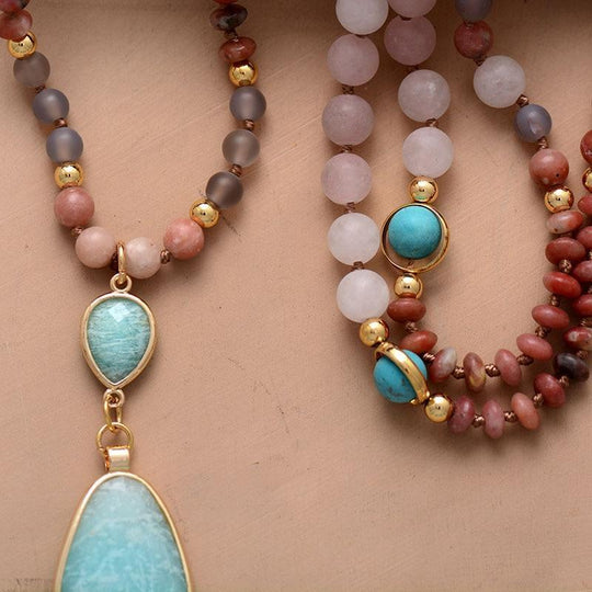 Diep Reinigende Pastel Mala Ketting | Shop Nory