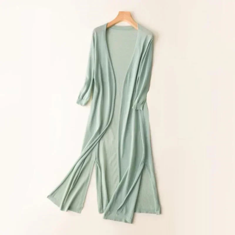 Leichter Langer Cardigan