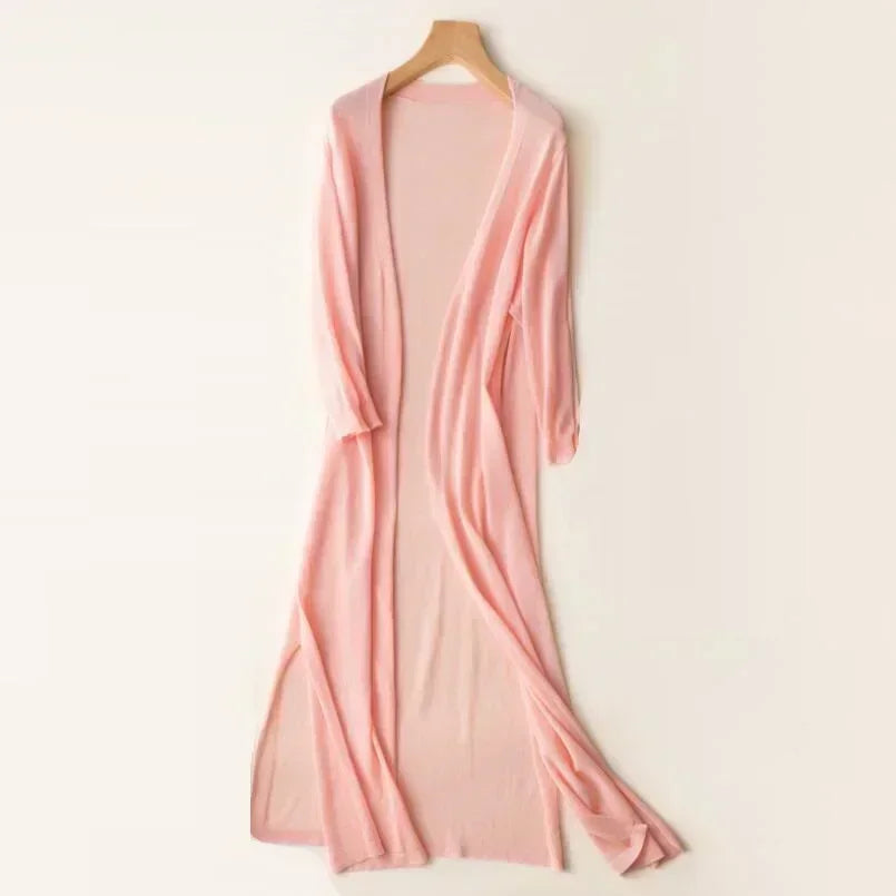 Leichter Langer Cardigan