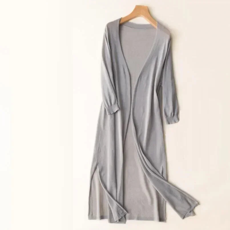 Leichter Langer Cardigan
