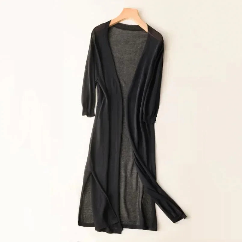 Leichter Langer Cardigan