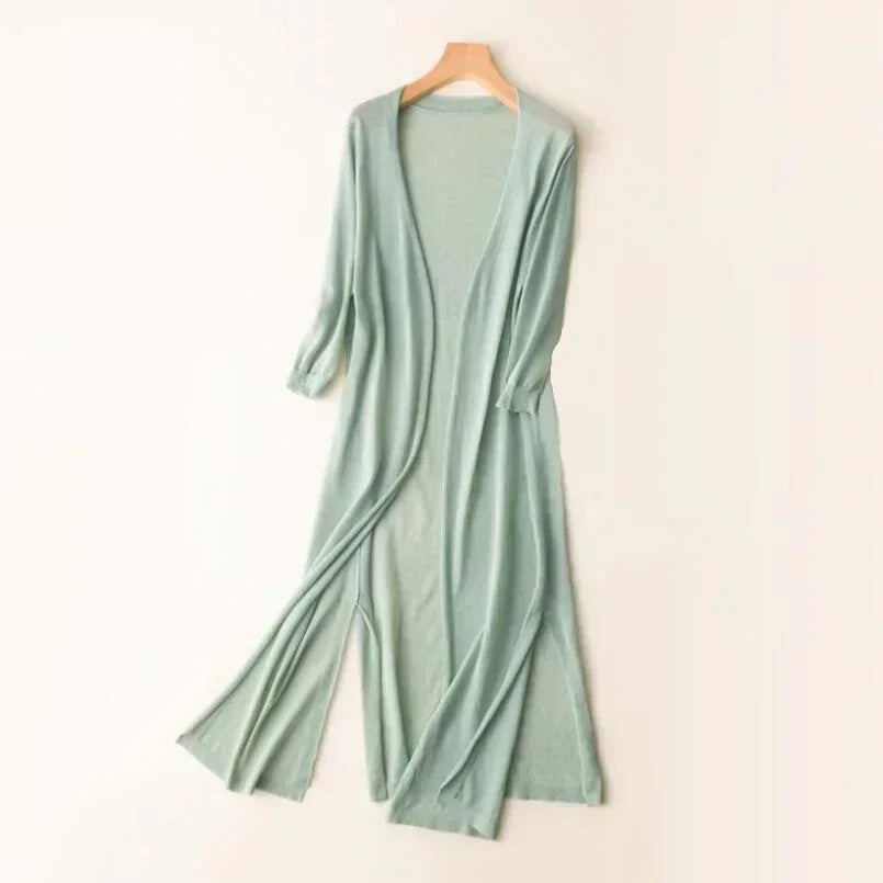 Leichter Langer Cardigan