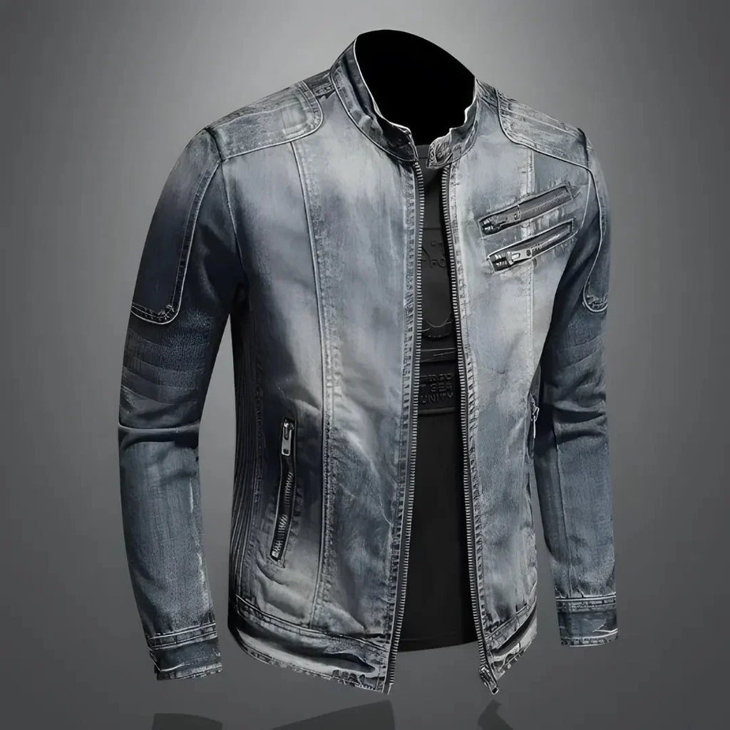 Gewaschene Denimjacke