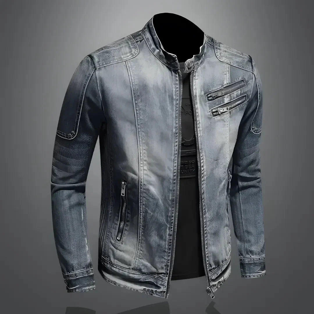 Gewaschene Denimjacke