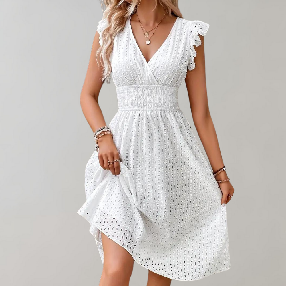 Luftiges Lockeres Sommerkleid für Damen