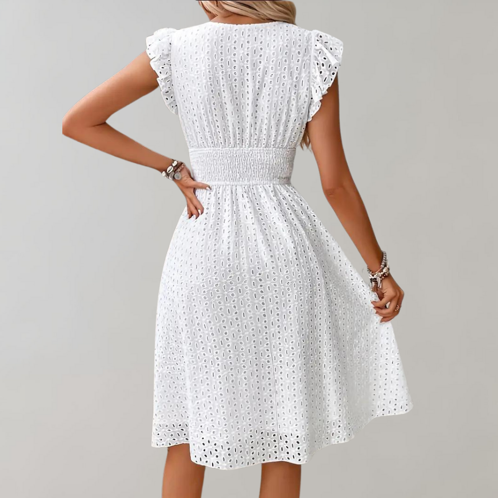 Luftiges Lockeres Sommerkleid für Damen