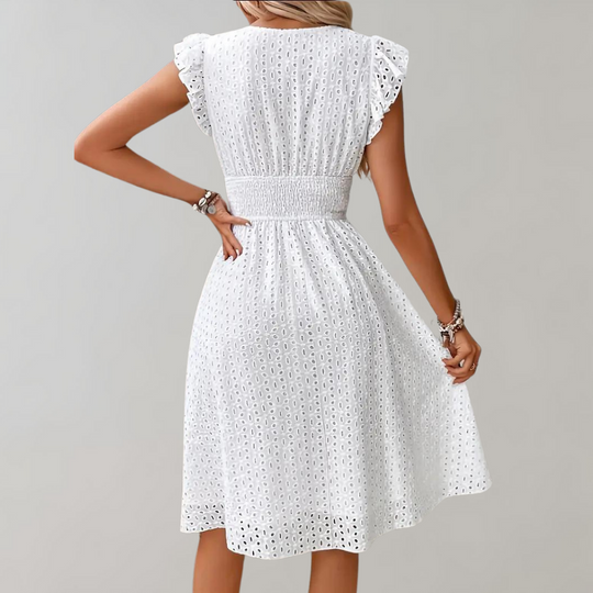 Luftiges Lockeres Sommerkleid für Damen