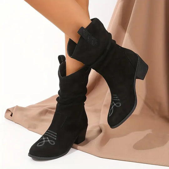 Retro Slouchy Cowboyboots
