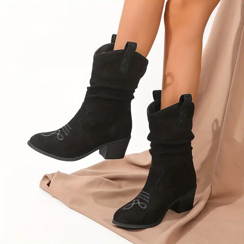 Retro Slouchy Cowboyboots