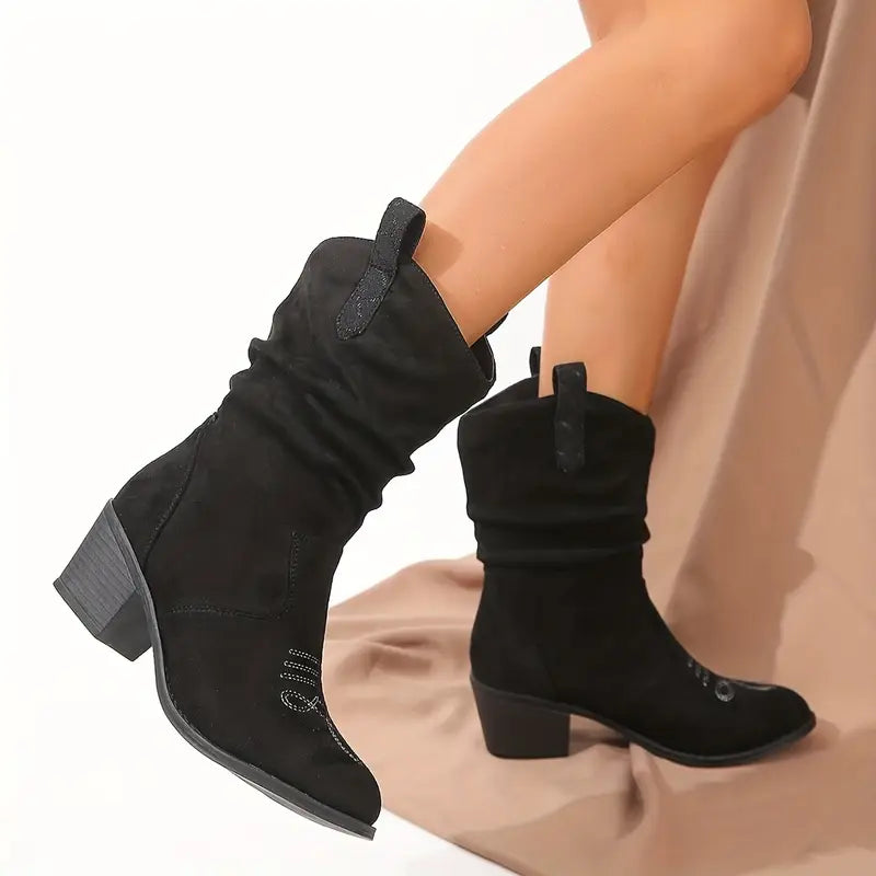 Retro Slouchy Cowboyboots