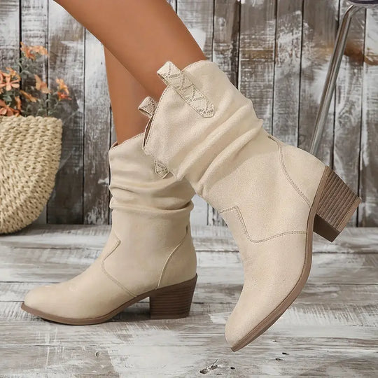 Retro Slouchy Cowboyboots