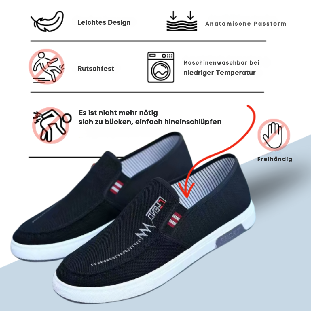 Urban Canvas Schuhe mit gestreiftem Innenfutter Shopnory Shopnory