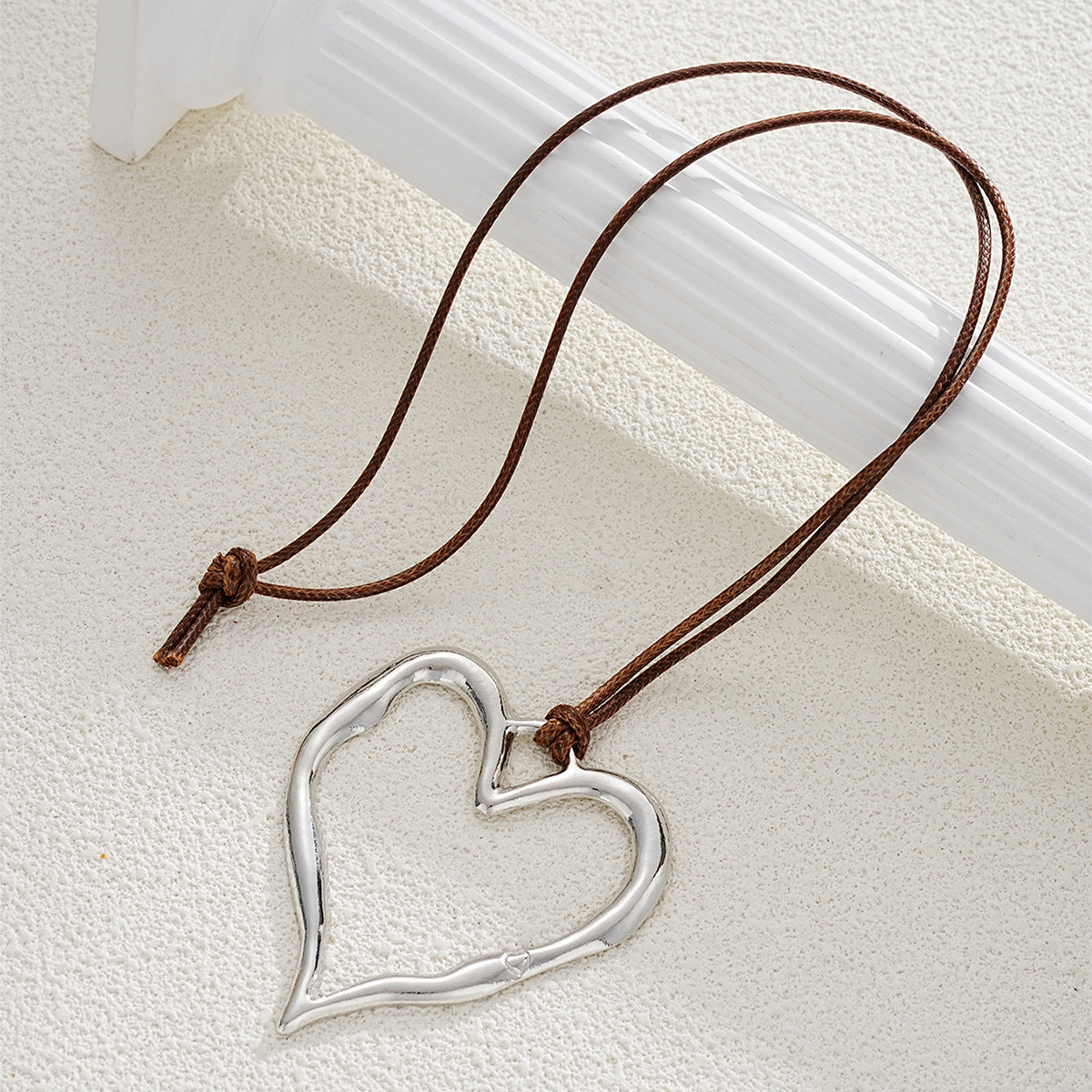 Damen Halskette aus handgefertigtem Herzdesign Shop Nory