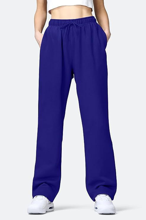 Damen Locker geschnittene Sweatpants mit Kordelzug und weitem Bein Shop Nory