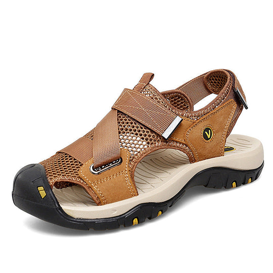 Herren Outdoor Sandalen mit rutschfester Sohle und verstellbarem Riemensystem