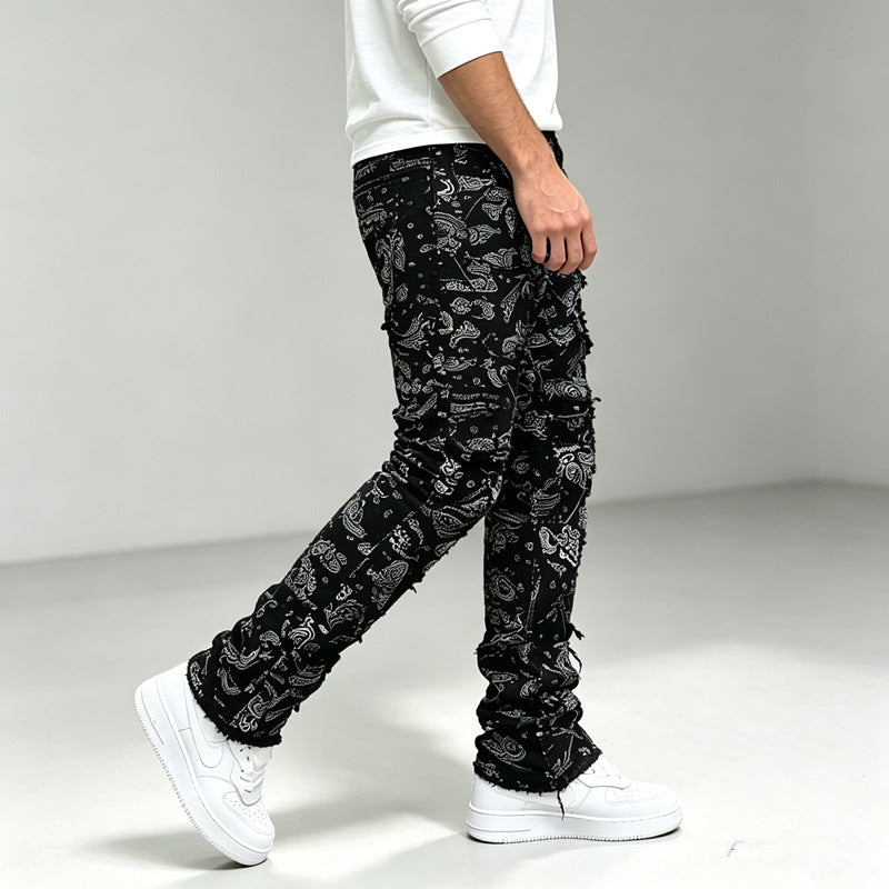 Herren Modische Cargo-Hose mit vielseitigem Muster Shop Nory