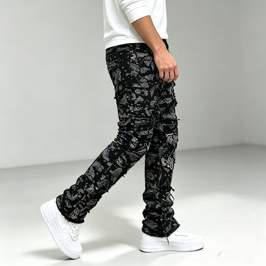 Herren Modische Cargo-Hose mit vielseitigem Muster Shop Nory