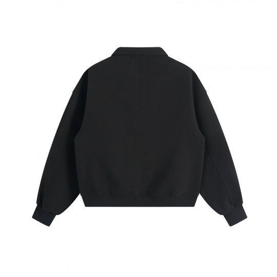 Unisex Boxy-Polo-Sweatshirt mit Henley-Knopfleiste, Raglanärmeln und Eingrifftaschen Shop Nory