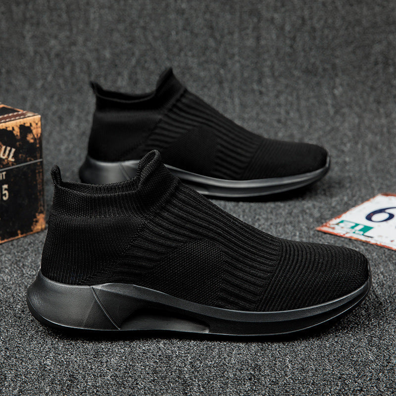 Damen Komfortable Stricksneaker mit rutschfester Sohle