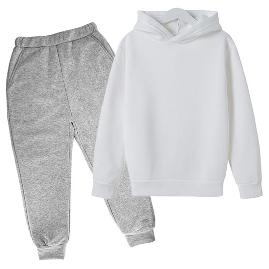 Unisex komfortables Hoodie und Jogger Set aus French Terry mit elastischem Bund und Rippbündchen Shop Nory