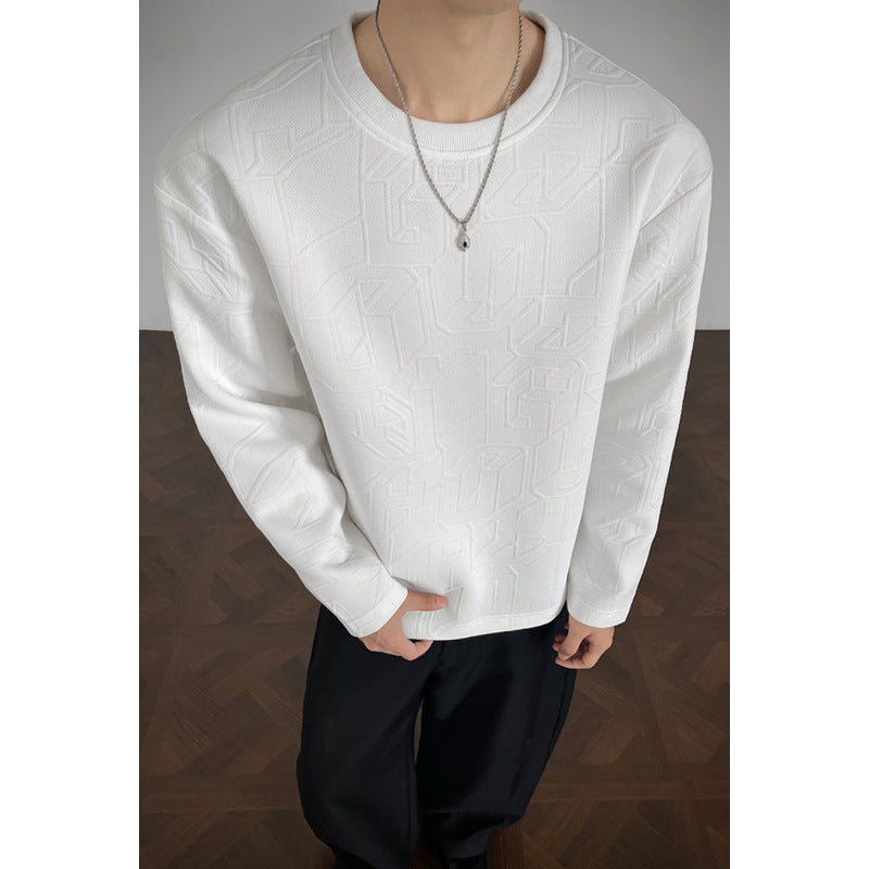 Herren Stylischer Sweatshirt mit strukturiertem Design Shop Nory
