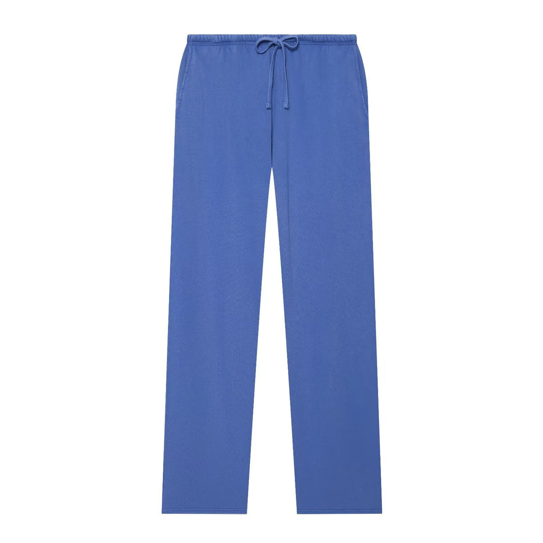 Damen Weite Loungehose mit Tunnelzugbund und geradem Bein Shop Nory