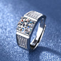 Damen Eleganter Ring mit funkelndem Zirkonia und modernem Design Shop Nory