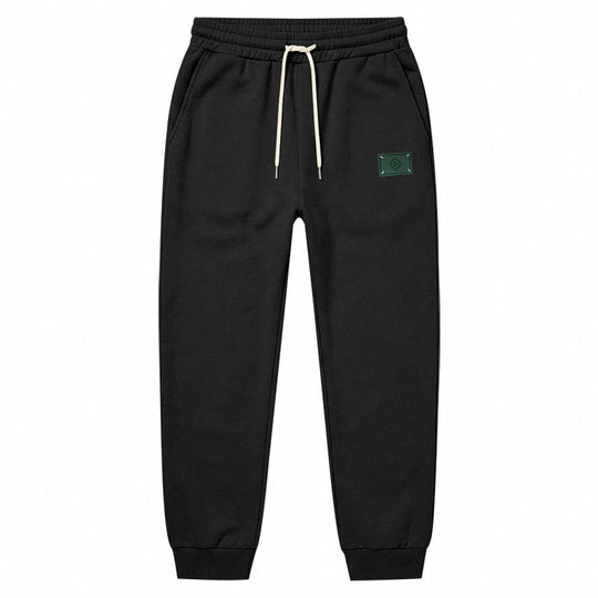 Herren Minimalistische Fleece-Jogginghose mit elastischem Tunnelzug und schmalen Bündchen Shop Nory