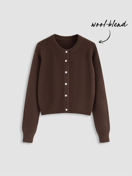 Damen Eleganter Kurzpullover mit Hemdkragen Shop Nory